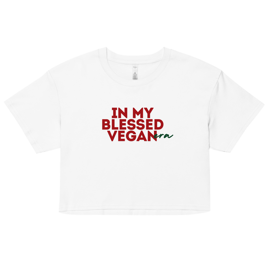 Blessed Vegan Era Crop Shirt